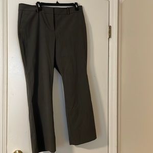 Ann Taylor Factory 14 Petite Black/Gray Dress Pants